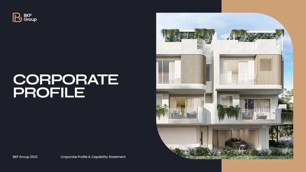 BKP Group Corporate Profile - Page 1